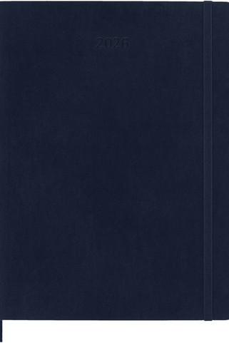 Moleskine 107755 - pehmeäkantinen XL-kalenteri 12 kuukaudelle