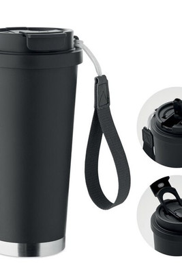 TOPAZ LARGE Dobbeltvægget drikkedunk 500 ml - GiftRetail MO2662