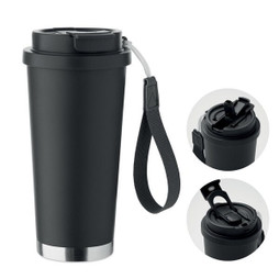 TOPAZ LARGE Dubbelwandige beker 500ml - GiftRetail MO2662