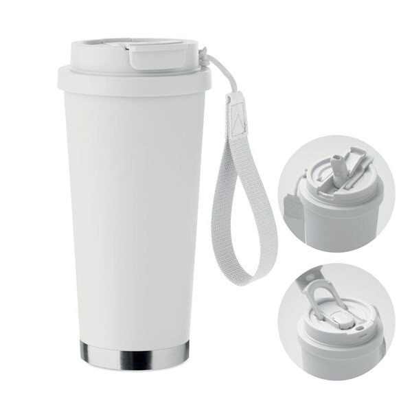 TOPAZ LARGE Kaksiseinäinen juomamuki 500ml - GiftRetail MO2662