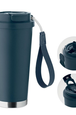 TOPAZ LARGE Doppelwandiger Trinkbecher 500ml - GiftRetail MO2662