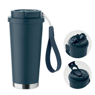 TOPAZ LARGE Double wall tumbler 500ml - GiftRetail MO2662
