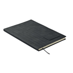 TINTRAY A5 notitieboek in smokey PU - GiftRetail MO2663