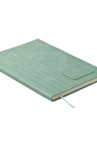 TINTRAY A5 notebook in smokey PU - GiftRetail MO2663