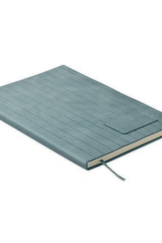 TINTRAY A5 notebook in smokey PU - GiftRetail MO2663