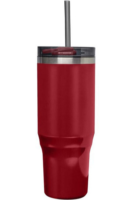 Melbourne 1200 ml RCS certified insulated tumbler with straw - EgotierPro 100801