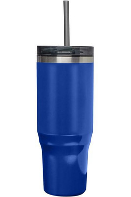 Melbourne 1200 ml RCS certified insulated tumbler with straw - EgotierPro 100801