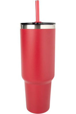 Eco-Friendly 1200ml Copper Insulated Tumbler with Straw - EgotierPro 100802