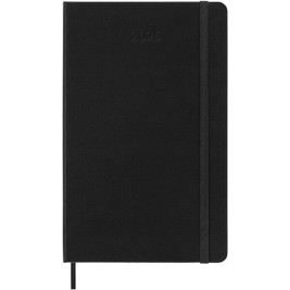 Moleskine 107941 - Moleskine horizontale week-agenda voor 12 maanden met harde kaft L