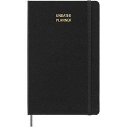 Moleskine 107952 - Moleskine ongedateerde weekplanner met harde kaft L