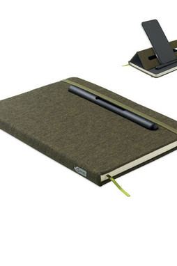 RINBOOK A5 notebook with phone holder - GiftRetail MO2687