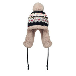 YULONG Knitted beanie with ear flap - GiftRetail MO2688