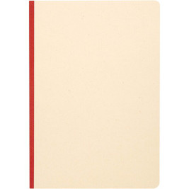 Carnet A5 Liliana à couverture souple en canne à sucre et RPET - EgotierPro 106125