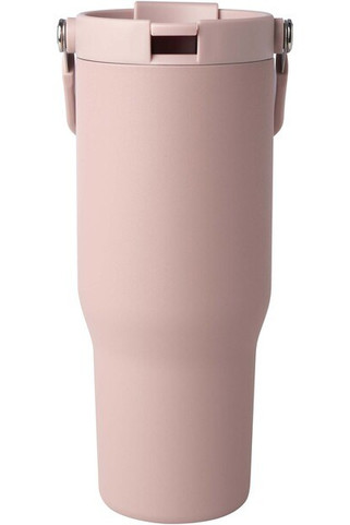 Bronx 900 ml RCS recycled stainless steel copper vacuum insulated tumbler with dual function lid - EgotierPro 100864