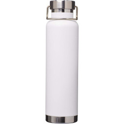 EgotierPro 100865 - Thor 650 ml RCS recycled stainless steel copper vacuum insulated water bottle 
