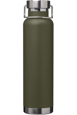 Thor 650 ml RCS gecertificeerde gerecyclede roestvrijstalen koperen vacuüm geïsoleerde waterfles  - EgotierPro 100865