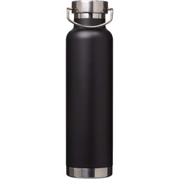EgotierPro 100865 - Thor 650 ml:n RCS-sertifioidusta ruostumattomasta kierrätysteräksestä valmistettu kuparityhjiöeristetty vesipullo 