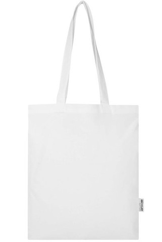 Madras Blend 140 g/m² GRS recycled cotton tote bag 7L - EgotierPro 120760