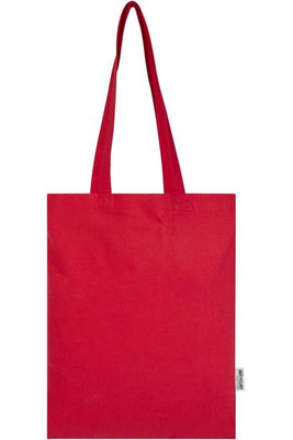 Madras Blend 140 g/m² GRS recycled cotton tote bag 7L - EgotierPro 120760