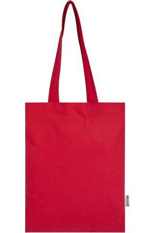 Madras Blend 140 g/m² GRS recycled cotton tote bag 7L - EgotierPro 120760