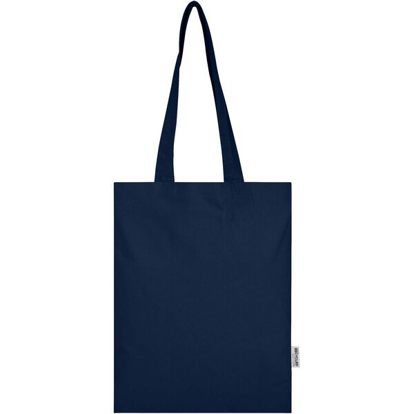 Madras Blend 140 g/m² GRS recycled cotton tote bag 7L - EgotierPro 120760