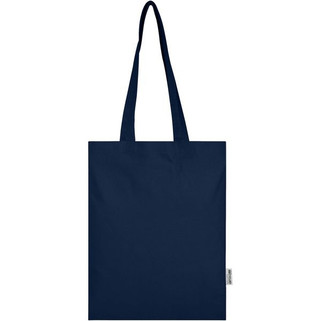 Madras Blend 140 g/m² GRS recycled cotton tote bag 7L - EgotierPro 120760