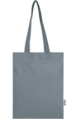 Madras Blend 140 g/m² GRS recycled cotton tote bag 7L - EgotierPro 120760