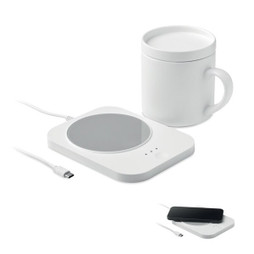 SIROTER Draadl mokwarmer & oplader set - GiftRetail MO2726
