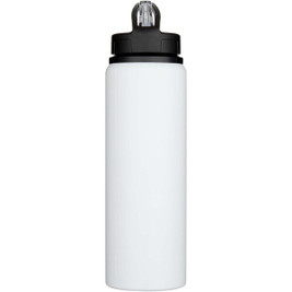 Fitz 800 ml RCS gerecyclede enkelwandige roestvrijstalen waterfles - EgotierPro 100870