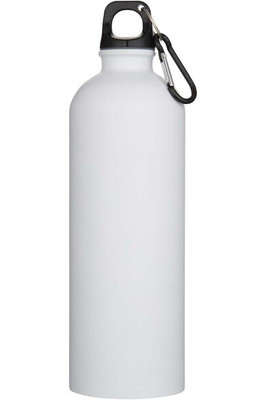 Oregon 750 ml matte RCS recycled single wall stainless steel water bottle with carabiner - EgotierPro 100872