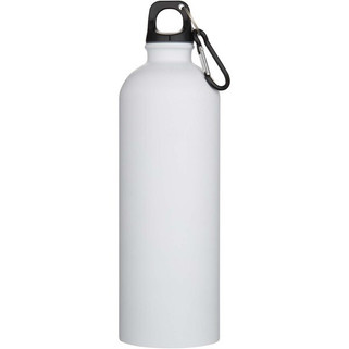 Oregon 750 ml matte RCS recycled single wall stainless steel water bottle with carabiner - EgotierPro 100872