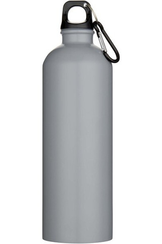 Oregon 750 ml matte RCS recycled single wall stainless steel water bottle with carabiner - EgotierPro 100872