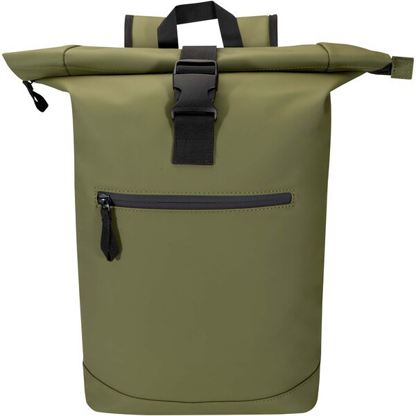 Resi Plus 15" GRS recycled roll-top backpack 18L - EgotierPro 130093