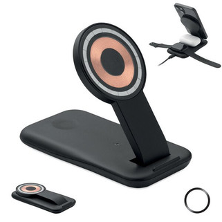 PENDOLESS 3 in 1 langaton laturi 15W - GiftRetail MO2749