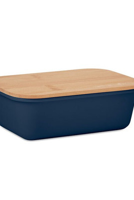 THURSDAY Eco-Friendly Lunch Box with Bamboo Lid and Vent Cap - GiftRetail MO6240