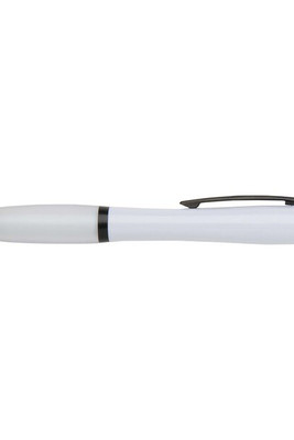 Nash recycled plastic ballpoint pen with black trims (black ink) - EgotierPro 106296