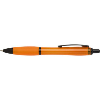 Nash recycled plastic ballpoint pen with black trims (black ink) - EgotierPro 106296