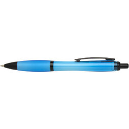 Nash recycled plastic ballpoint pen with black trims (black ink) - EgotierPro 106296