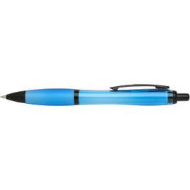 Nash recycled plastic ballpoint pen with black trims (black ink) - EgotierPro 106296
