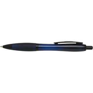 Nash recycled plastic ballpoint pen with black trims (black ink) - EgotierPro 106296