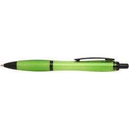 Nash recycled plastic ballpoint pen with black trims (black ink) - EgotierPro 106296
