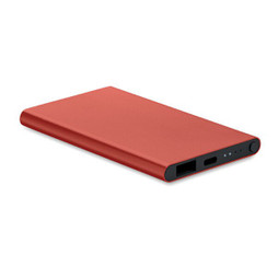 POWERFLAT C UltraSlim 4000mAh Aluminum Type-C Power Bank - GiftRetail MO6825