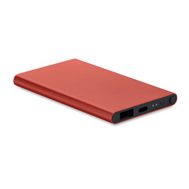 POWERFLAT C UltraSlim 4000mAh Aluminum Type-C Power Bank - GiftRetail MO6825