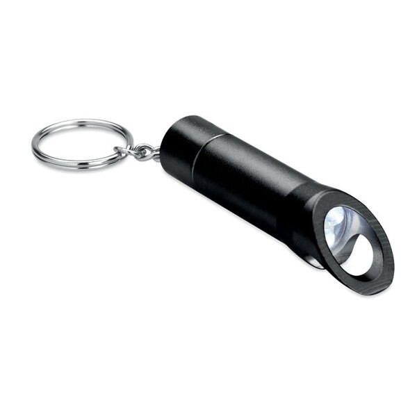 LITOP Multi-Function LED Torch Key Ring with Opener - GiftRetail MO8142