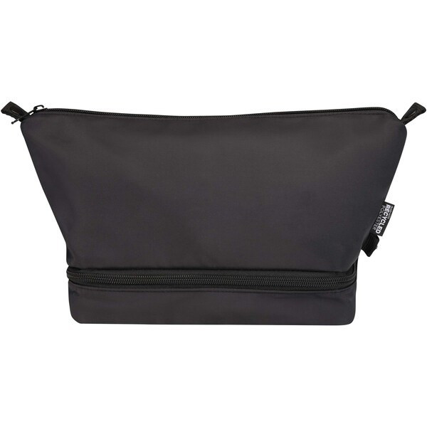 Trip Aware™ recycled travel toiletry bag 6L - EgotierPro 120766