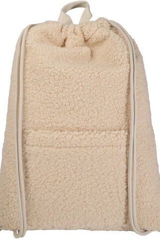 Sac à dos avec cordon sherpa recyclé GRS de 9 L Bear - EgotierPro 120773