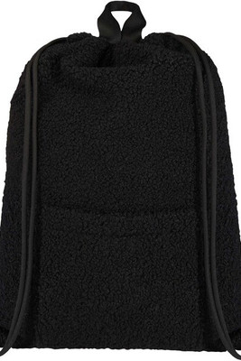 Bear GRS recycled sherpa drawstring backpack 9L - EgotierPro 120773