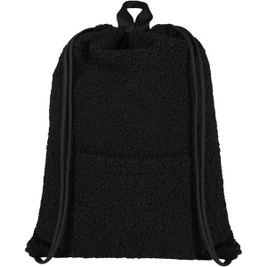 Bear GRS gerecyclede sherpa rugzak met trekkoordsluiting 9 l - EgotierPro 120773