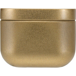 Tindra square tin candle with vanilla aroma - EgotierPro 126352