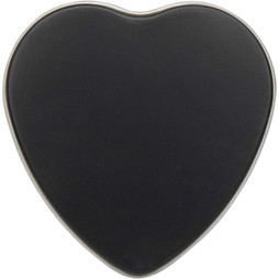 Blissful heart-shaped tin candle with vanilla aroma - EgotierPro 126353